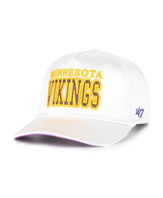Women's White Minnesota Vikings Outspoken Hitch Adjustable Hat