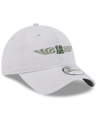 Men's Wolf Gray Seattle Seahawks 2025 Rivalries Collection Team 9TWENTY Adjustable Hat