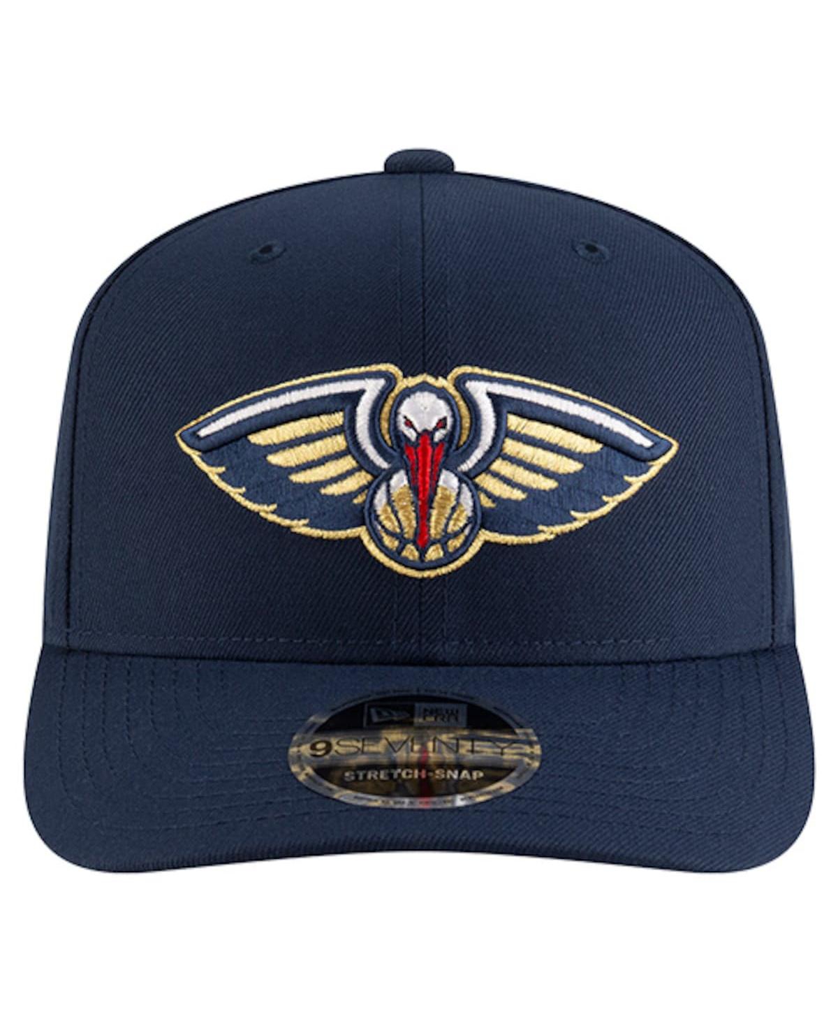 New Era Men's Navy New Orleans Pelicans 9SEVENTY Stock Adjustable Hat
