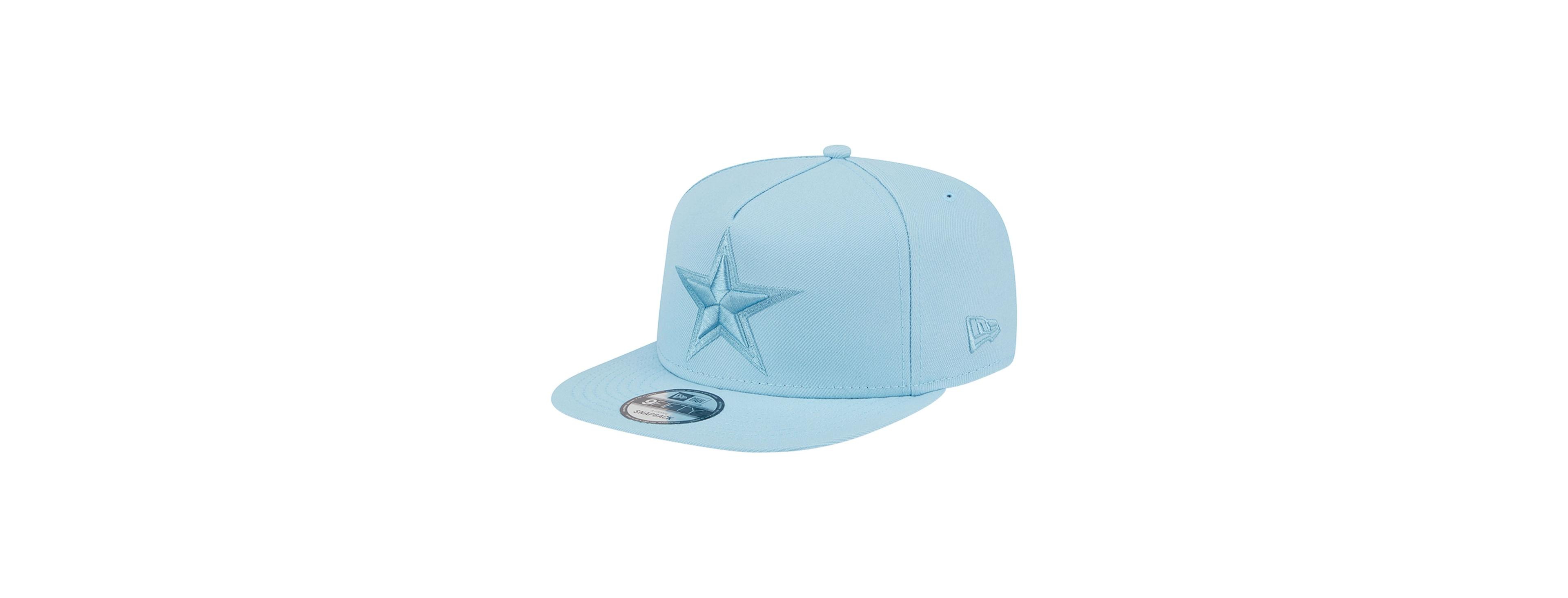 New Era Men's Light Blue Dallas Cowboys Color Pack A-Frame 9FIFTY Snapback Hat
