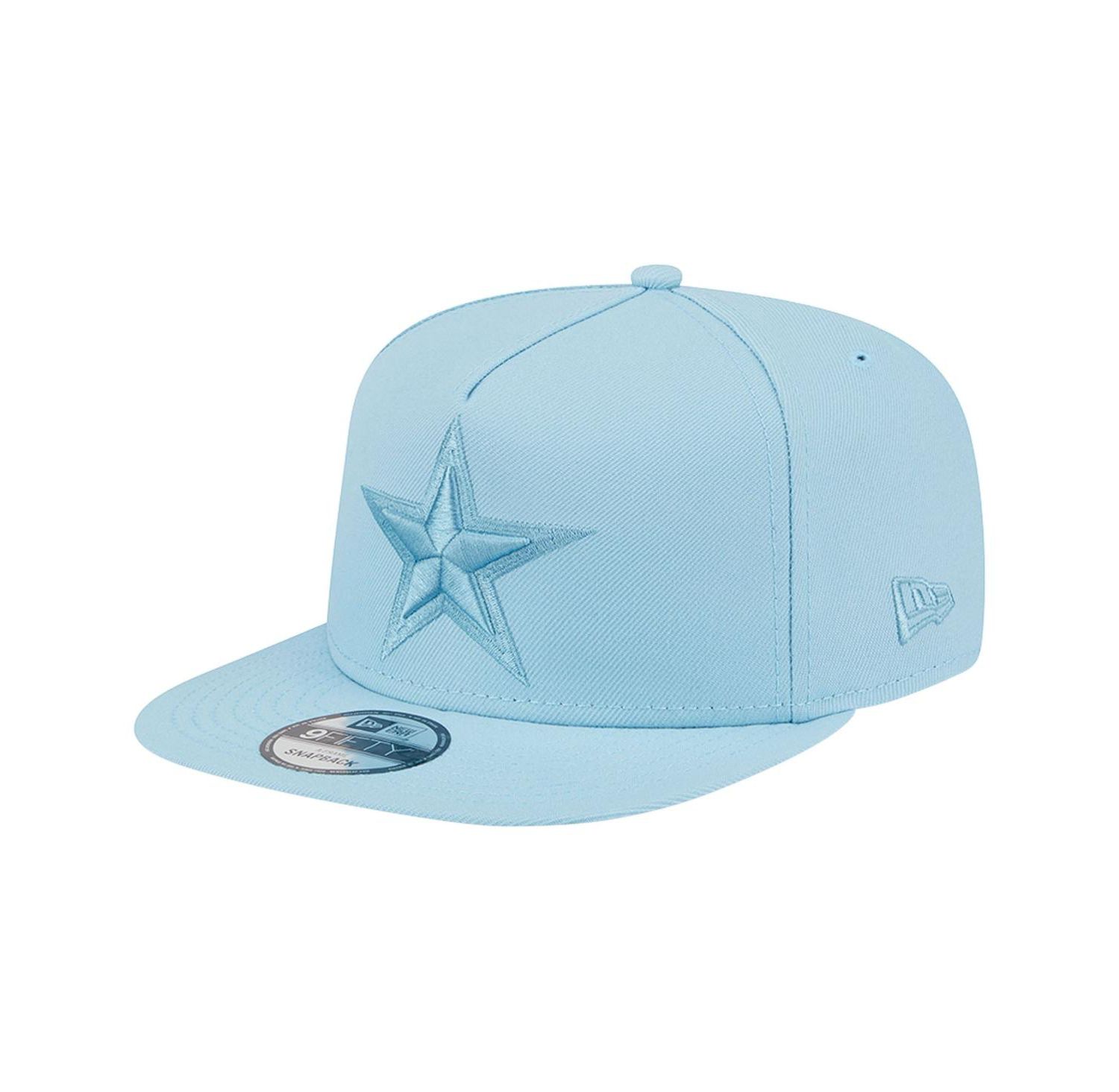 Men's Light Blue Dallas Cowboys Color Pack A-Frame 9FIFTY Snapback Hat