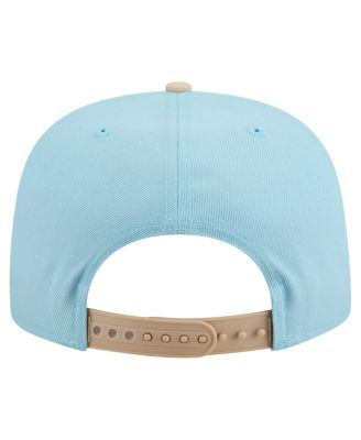 Men's Light Blue/Light Beige Pittsburgh Pirates Color Pack A-Frame 9FIFTY Snapback Hat