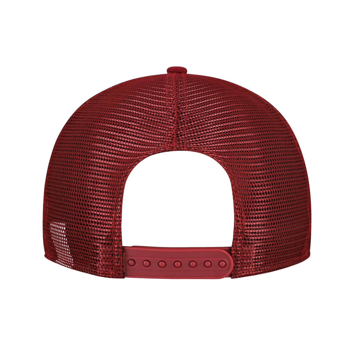Men's Gray/Burgundy Washington Commanders Cork Split Panel 9FIFTY Trucker Snapback Hat
