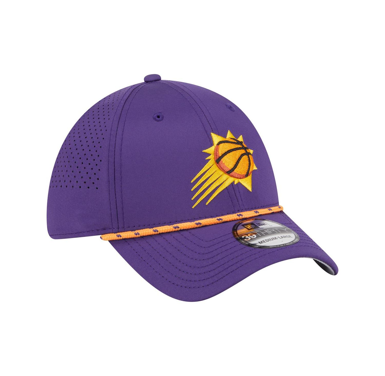 Men's Purple Phoenix Suns Featherweight Poly Rope Flex 39Thirty Hat
