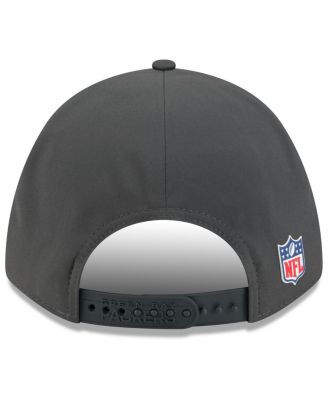 Men's Charcoal Green Bay Packers 2025 Sideline Cold Weather 9FORTY M-Crown Adjustable Hat