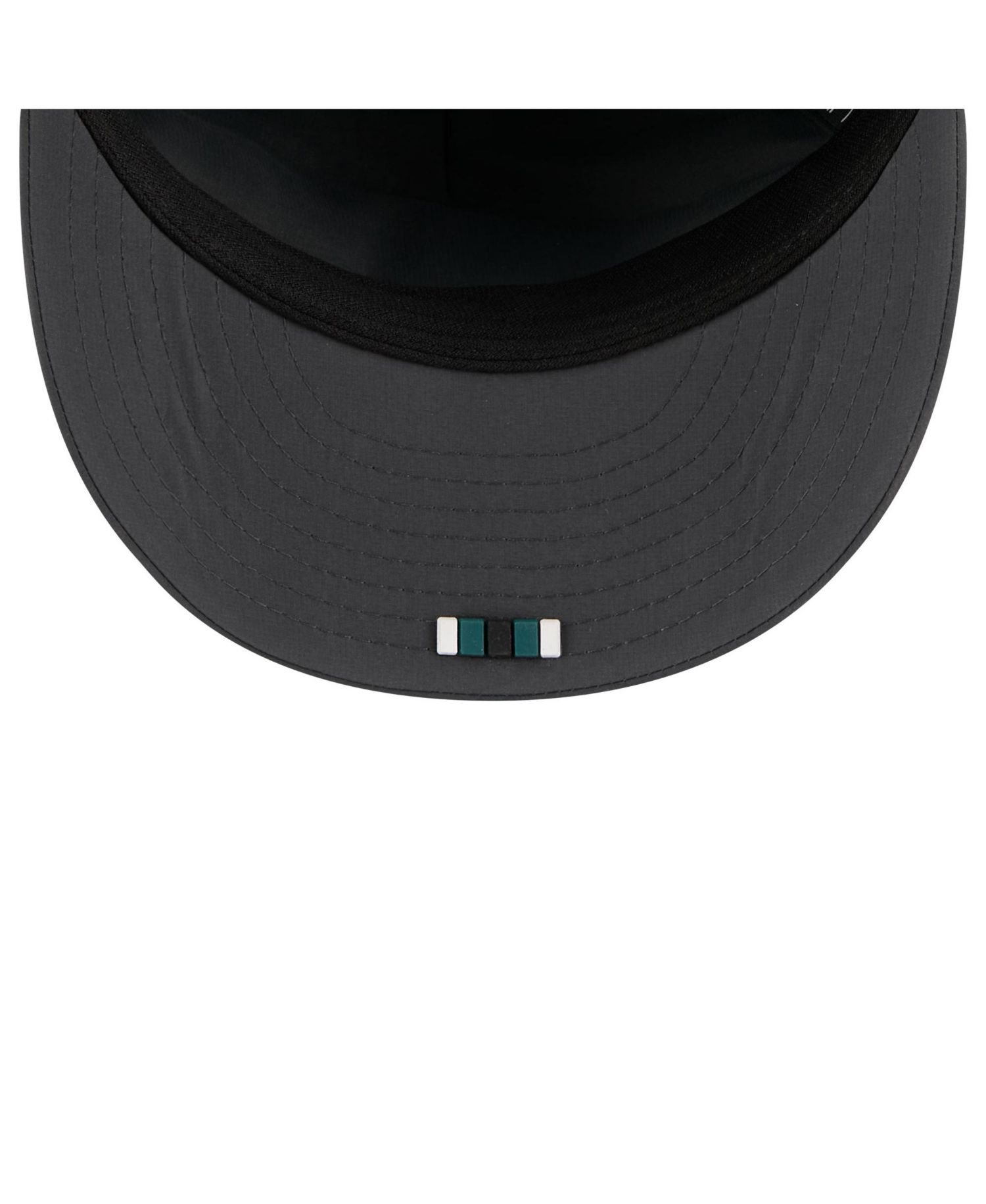 Men's Charcoal Philadelphia Eagles 2025 Sideline Cold Weather Retro Crown 59FIFTY Fitted Hat