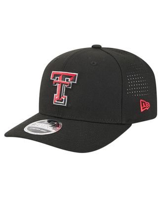 New Era - Men's Black Texas Tech Red Raiders Team 9SEVENTY Adjustable Hat