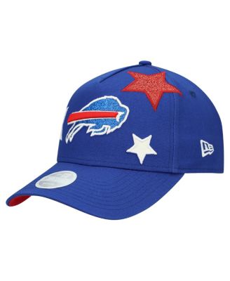 New Era - Women's Royal Buffalo Bills Stardom A-Frame 9FORTY Adjustable Hat