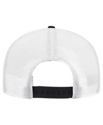 Men's Black/White Cincinnati Bengals Patch 19TWENTY Adjustable Hat