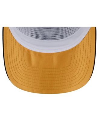 Men's Black/White Pittsburgh Steelers Patch 19TWENTY Adjustable Hat