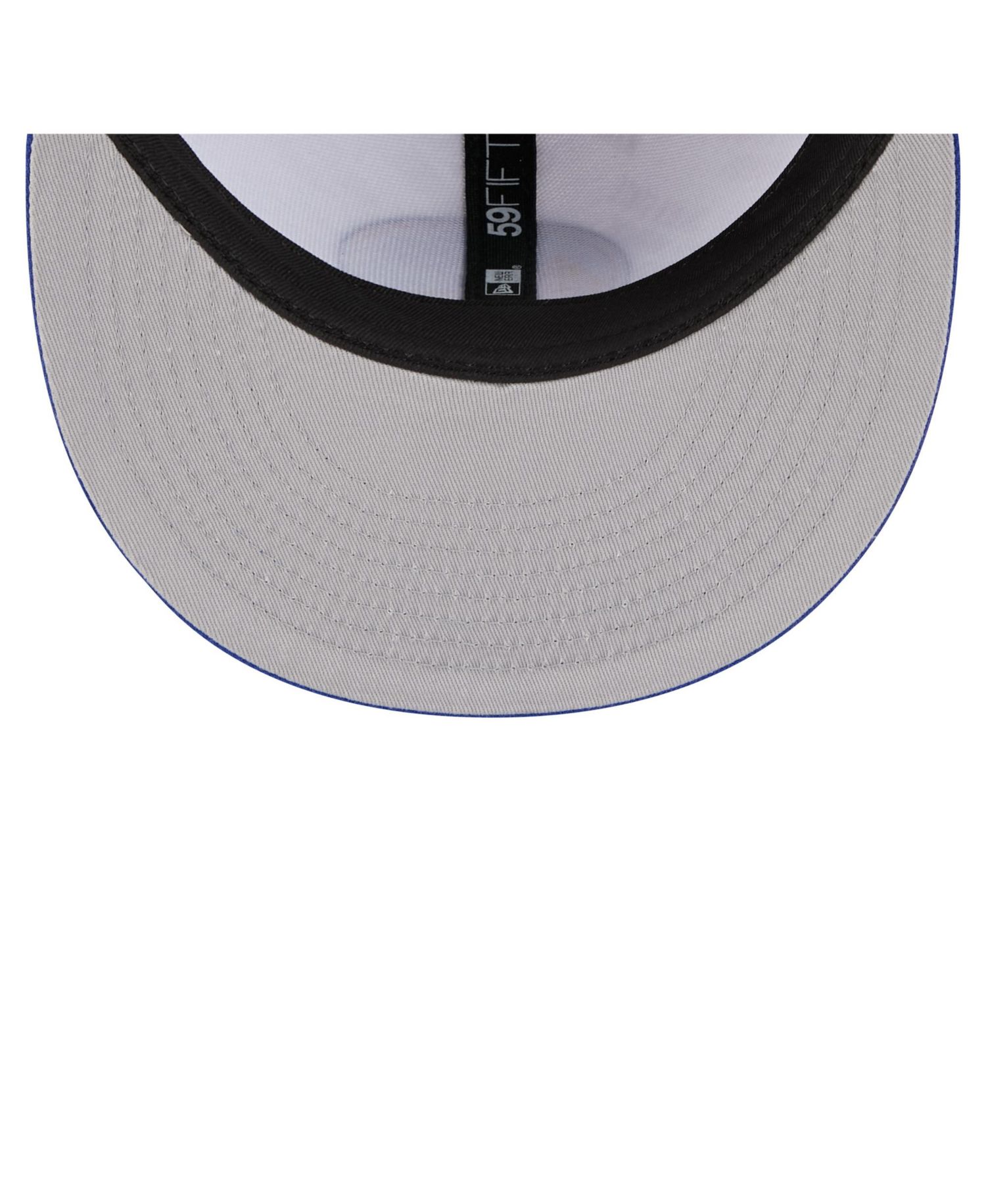 Men's White/Royal Golden State Warriors Repeat 59Fifty Fitted Hat