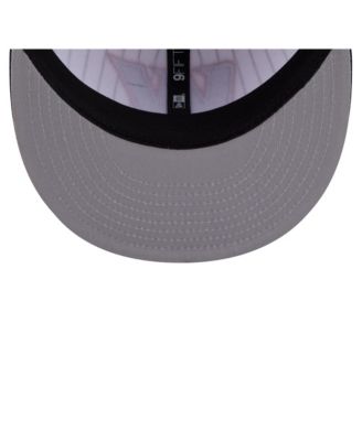 Men's White Washington Wizards Deceptor Pinstripe 9FIFTY Snapback Hat