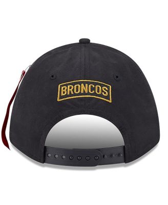 x Alpha Men's Industries Black Denver Broncos A-Frame 9FORTY Adjustable Hat
