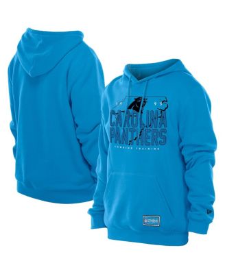New Era - Men's Carolina Blue Carolina Panthers Combine Authentic Local State Throwback Hoodie