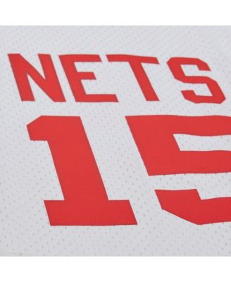Men's Vince Carter White New Jersey Nets 2005/06 Hardwood Classics Swingman Jersey