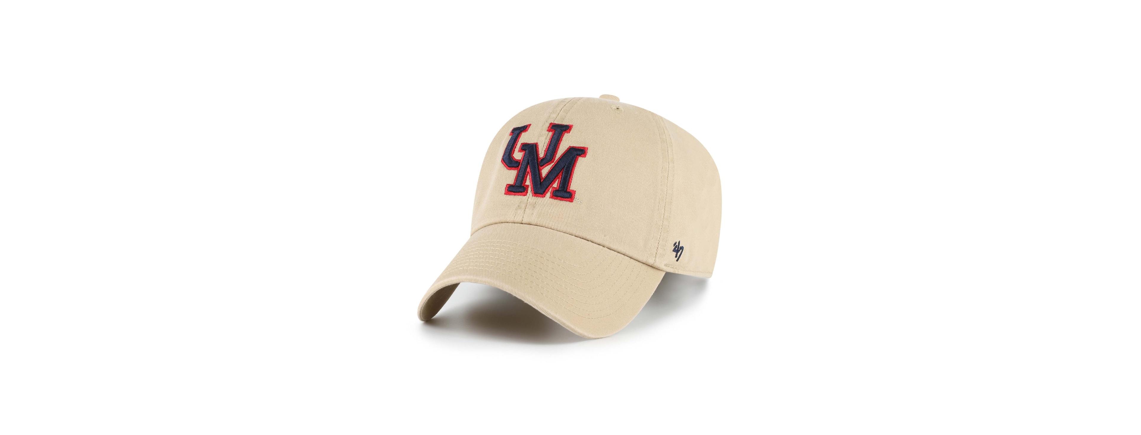 '47 Brand Men's Tan Ole Miss Rebels Vault Clean Up Adjustable Hat