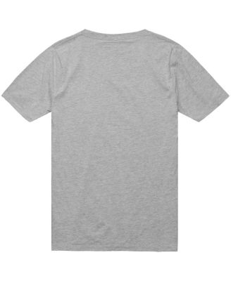 Men's Heather Gray New York Knicks Big Tall Hardwood Classics Vintage Wordmark T-Shirt