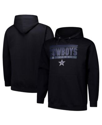 Fanatics - Men's Black Dallas Cowboys Big Tall Pop Pullover Hoodie