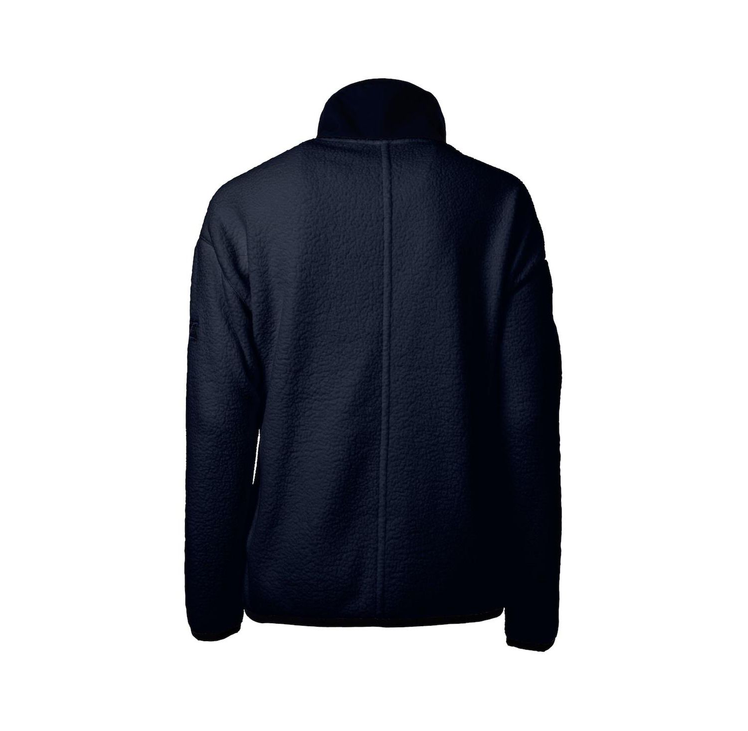 Women's Navy Notre Dame Fighting Irish Alumni Cascade Eco Sherpa Full-Zip Fleece Jacket