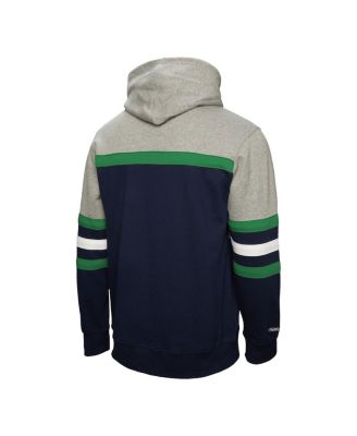 Men's Navy/Gray Vancouver Canucks Head Coach Pullover Hoodie