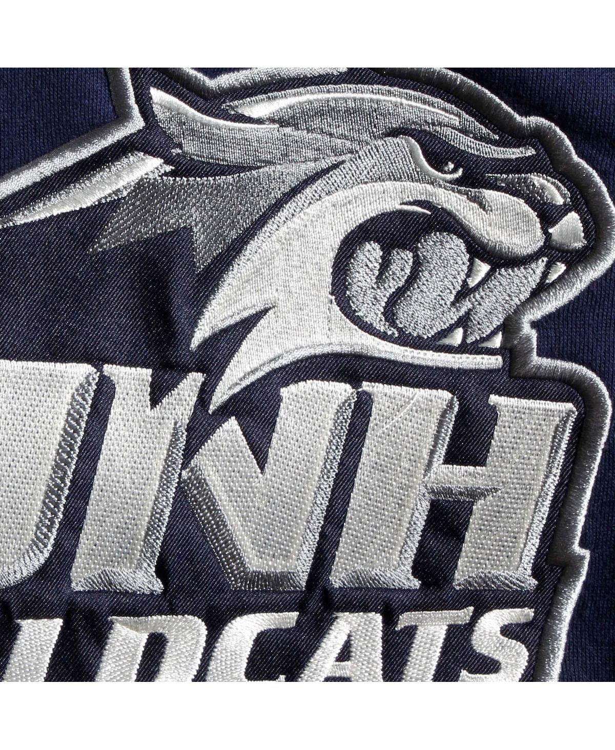 Colosseum Men's Navy New Hampshire Wildcats 2.0 Lace-Up Pullover Hoodie