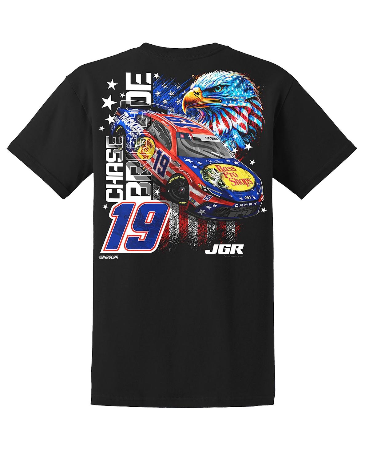 Joe Gibbs Racing Team Collection Men's Black Chase Briscoe Bass Pro Shops Car T-shirt In Black