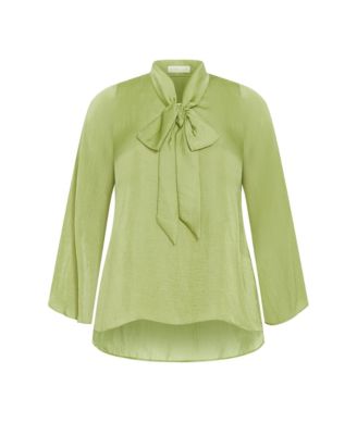 Plus Size Mahalia Neck Tie Top