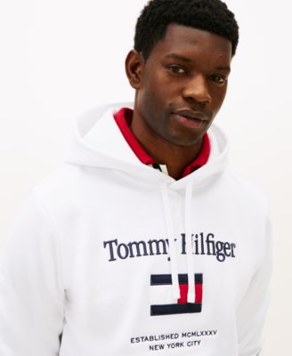 Men's Embroidered Flag Hoodie