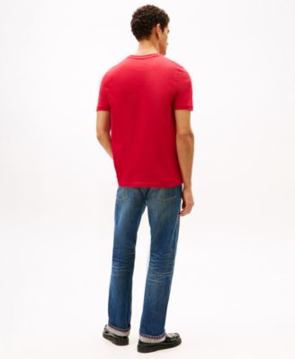 Men's Logo Embroidered Flag T-Shirt