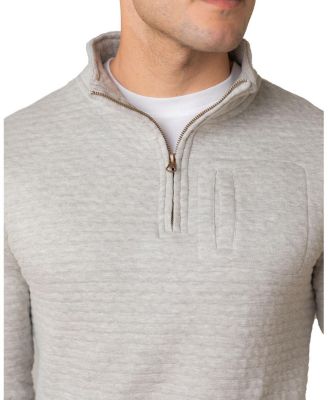 Men's Quilted Half Zip Pullover