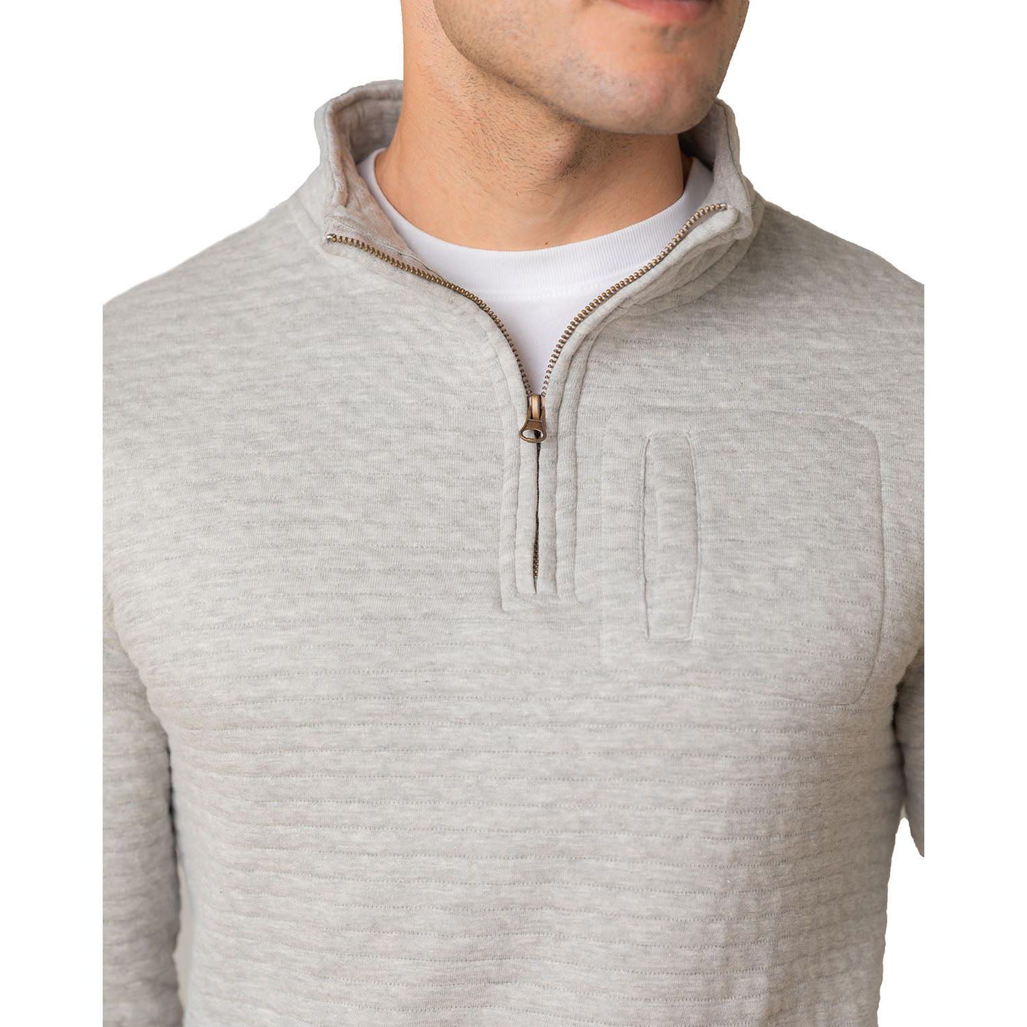 Men's Hope and Henry Quilted Half Zip Pullover