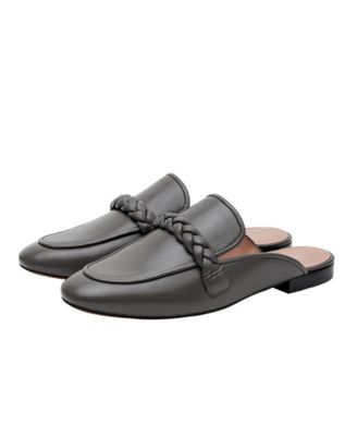 AMY Women's Classic Apron Toe Braided Mule