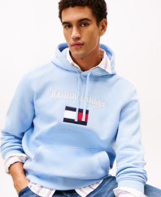 Men's Embroidered Flag Hoodie