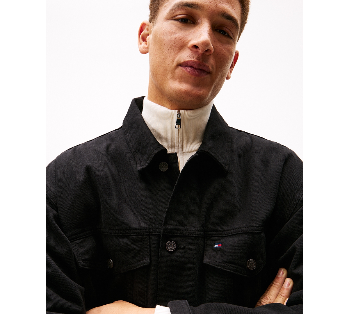 Tommy Hilfiger Men's Relaxed Fit Trucker Jacket