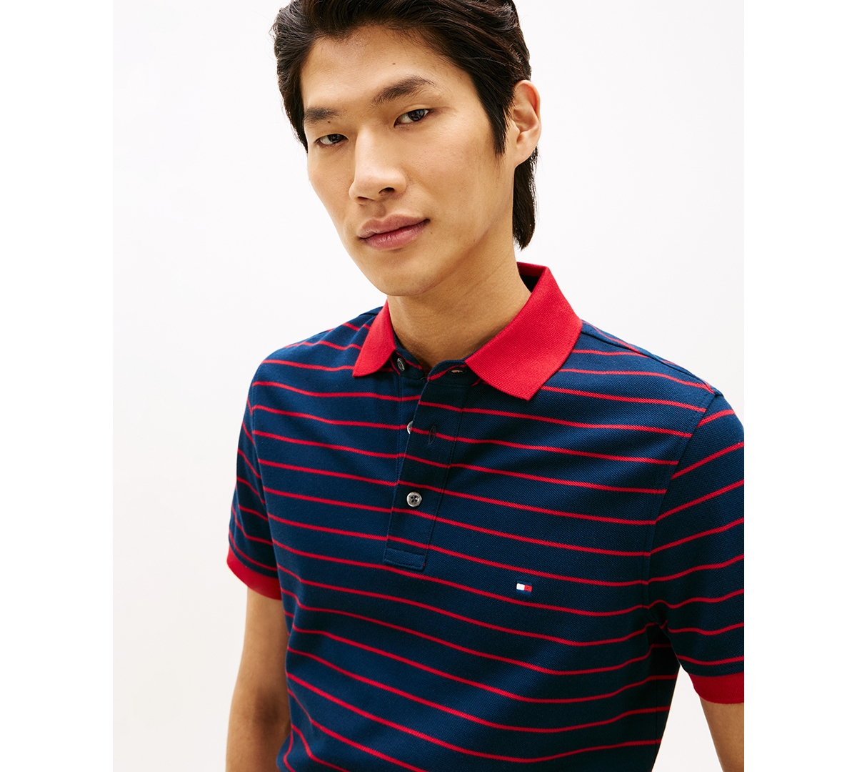 Tommy Hilfiger Men's Cotton Classic Fit 1985 Polo In Blue
