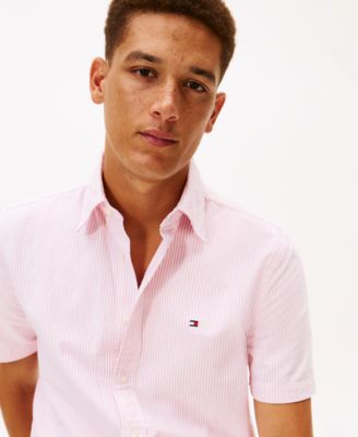 Men's Heritage Oxford Stripe Short Sleeve Shirt