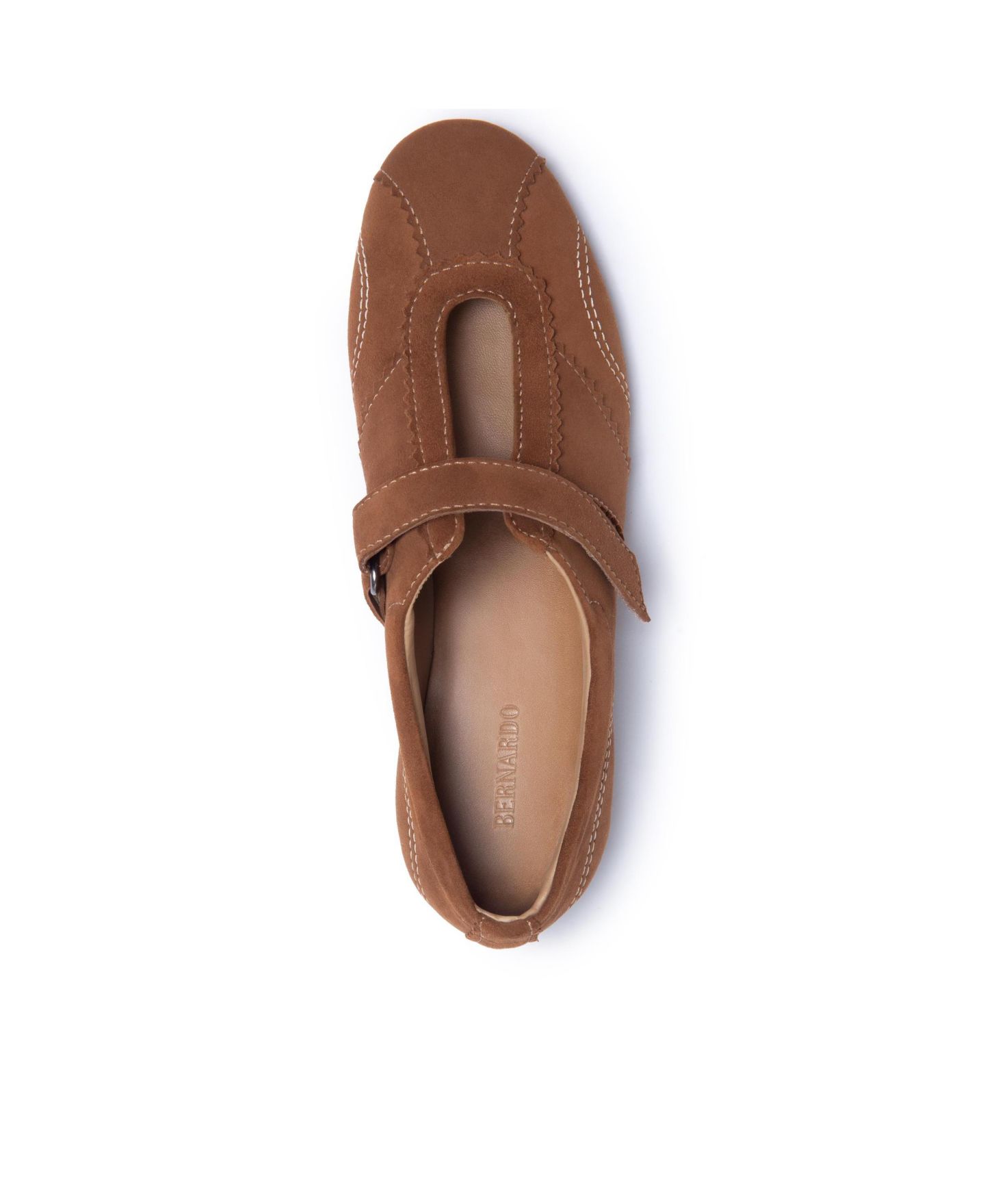Женские кроссовки Bernardo Footwear Bozano Mary Jane, цвет: Миндальный — фото 3