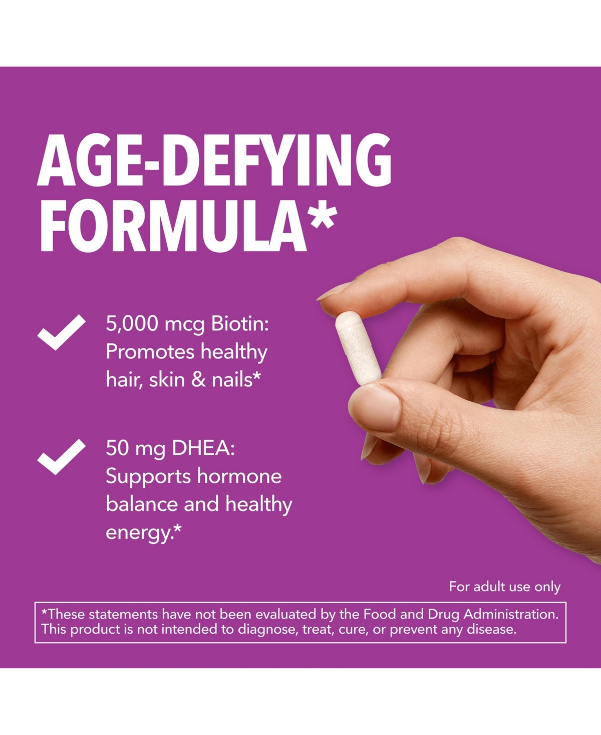 Dhea Capsules for Women, 120ct