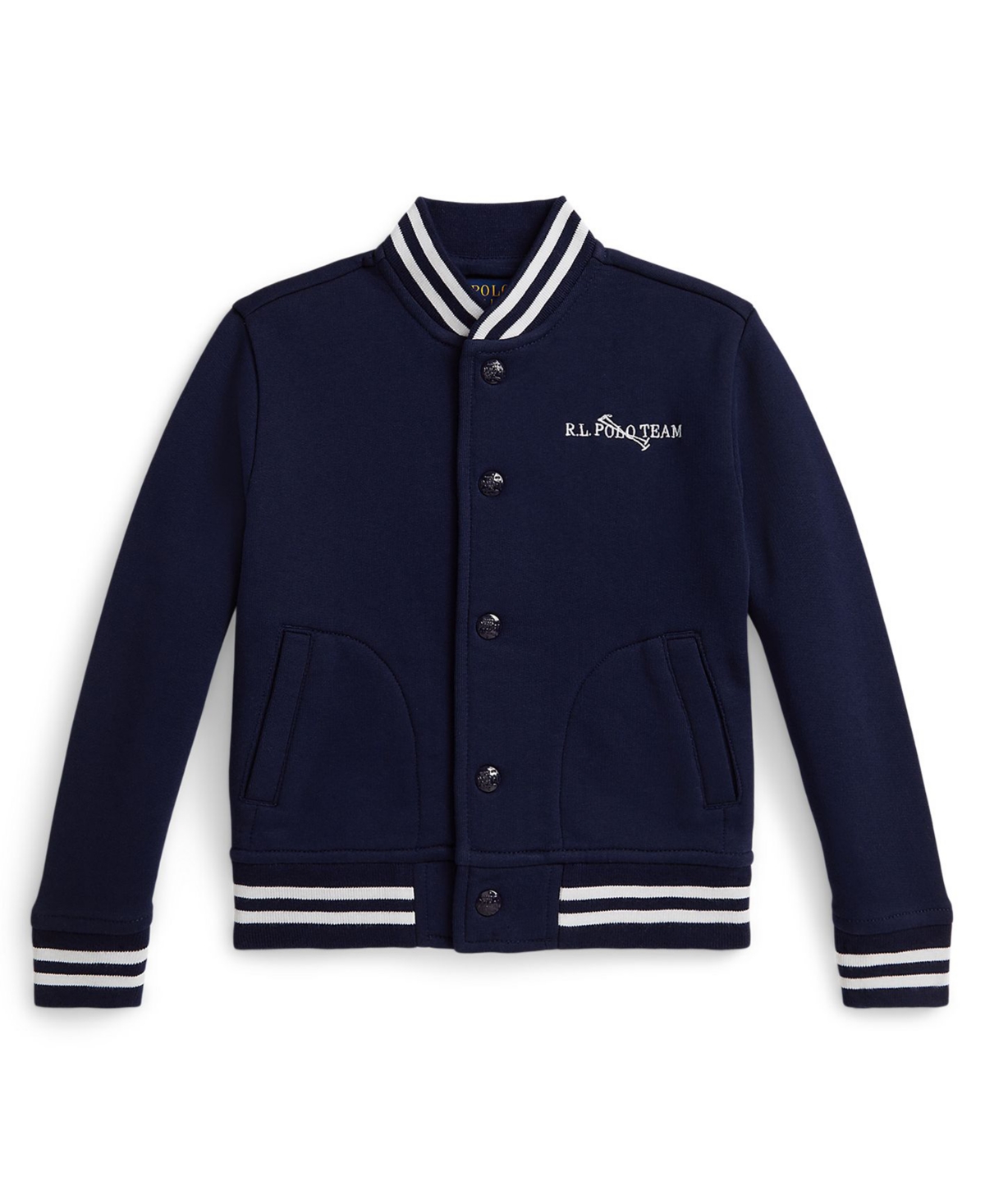 Polo Ralph Lauren Boys 2-7 Triple-Pony Baseball Jacket