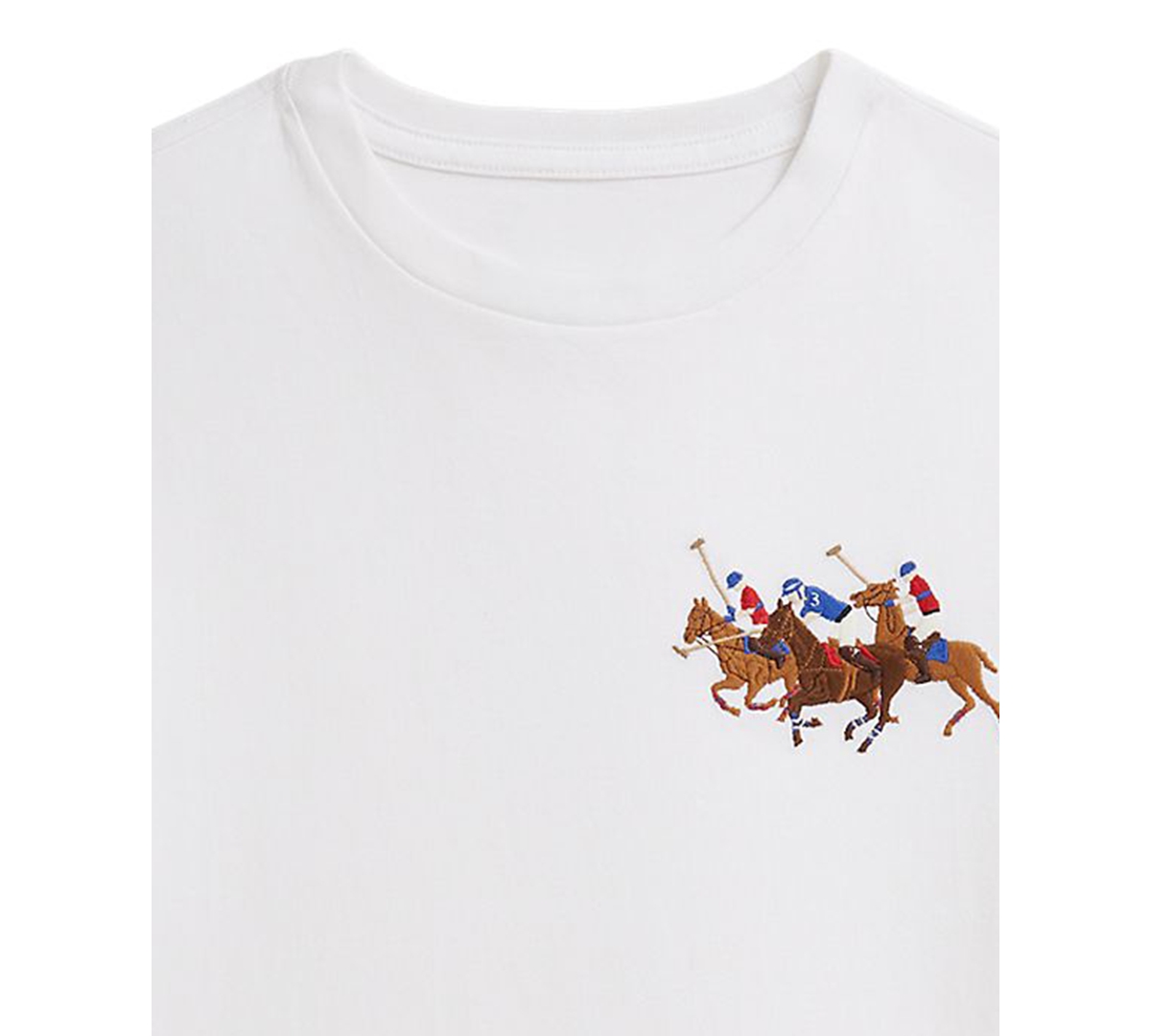 Polo Ralph Lauren Boys 8-20 Triple-Pony Short-Sleeve Jersey T-Shirt