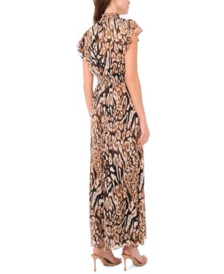 Women's Flutter Sleeve Smocked Waist Jumpsuit