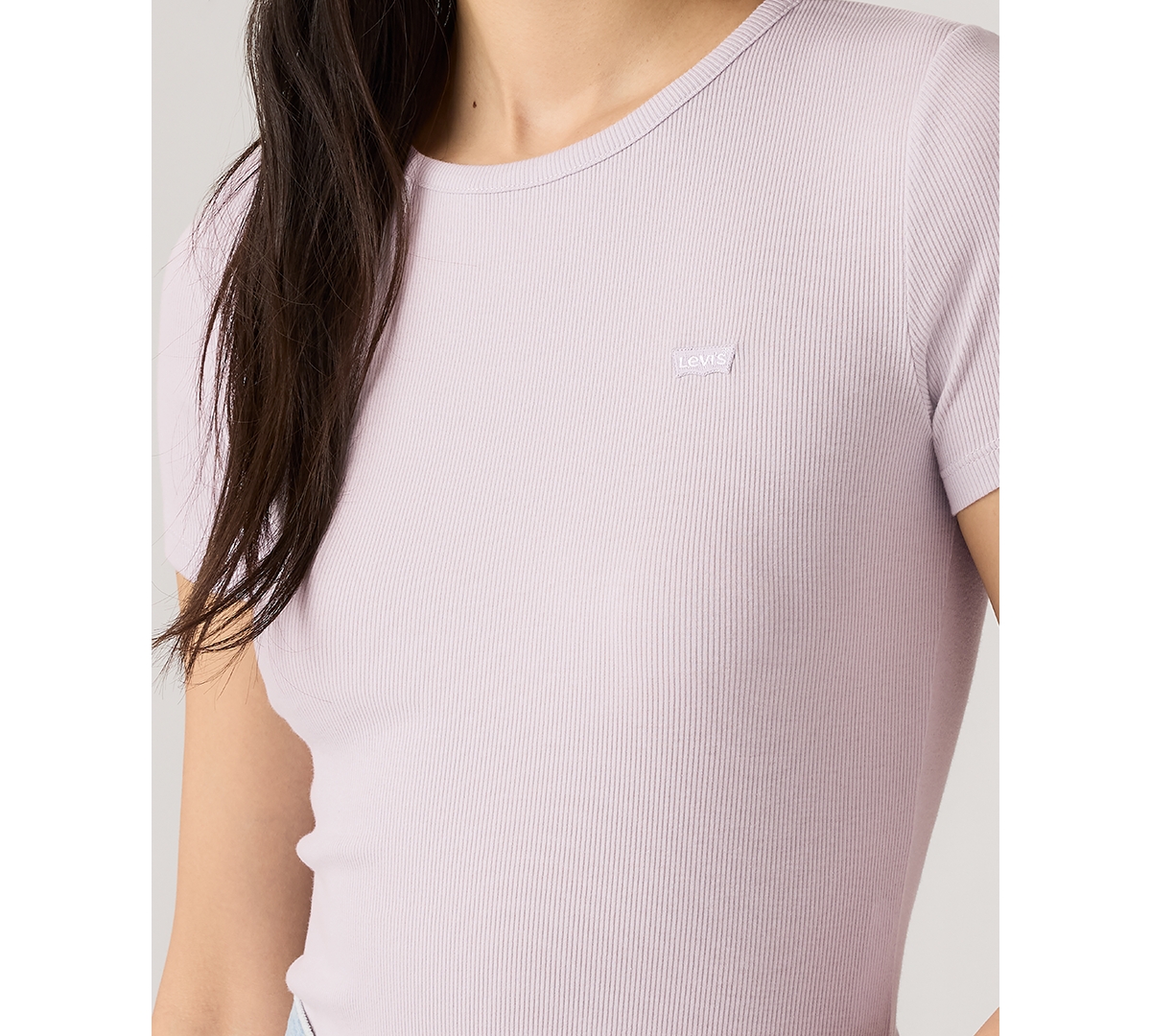 Levi's Women's Hayes Slim-fit Short-sleeve Crewneck T-shirt In Multi