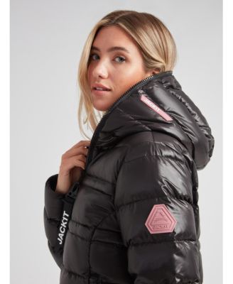 Women's R4D Tramline Hooded Puffer Coat