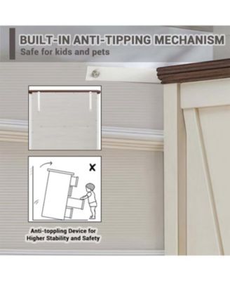 5 Drawers Dresser Chest for Bedroom Wood Rustic Tall Chest of Drawers Organizer for Bedroom Living Room and Hallway