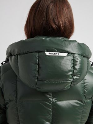 Women's EZ Boxed Hooded Cropped Puffer Coat