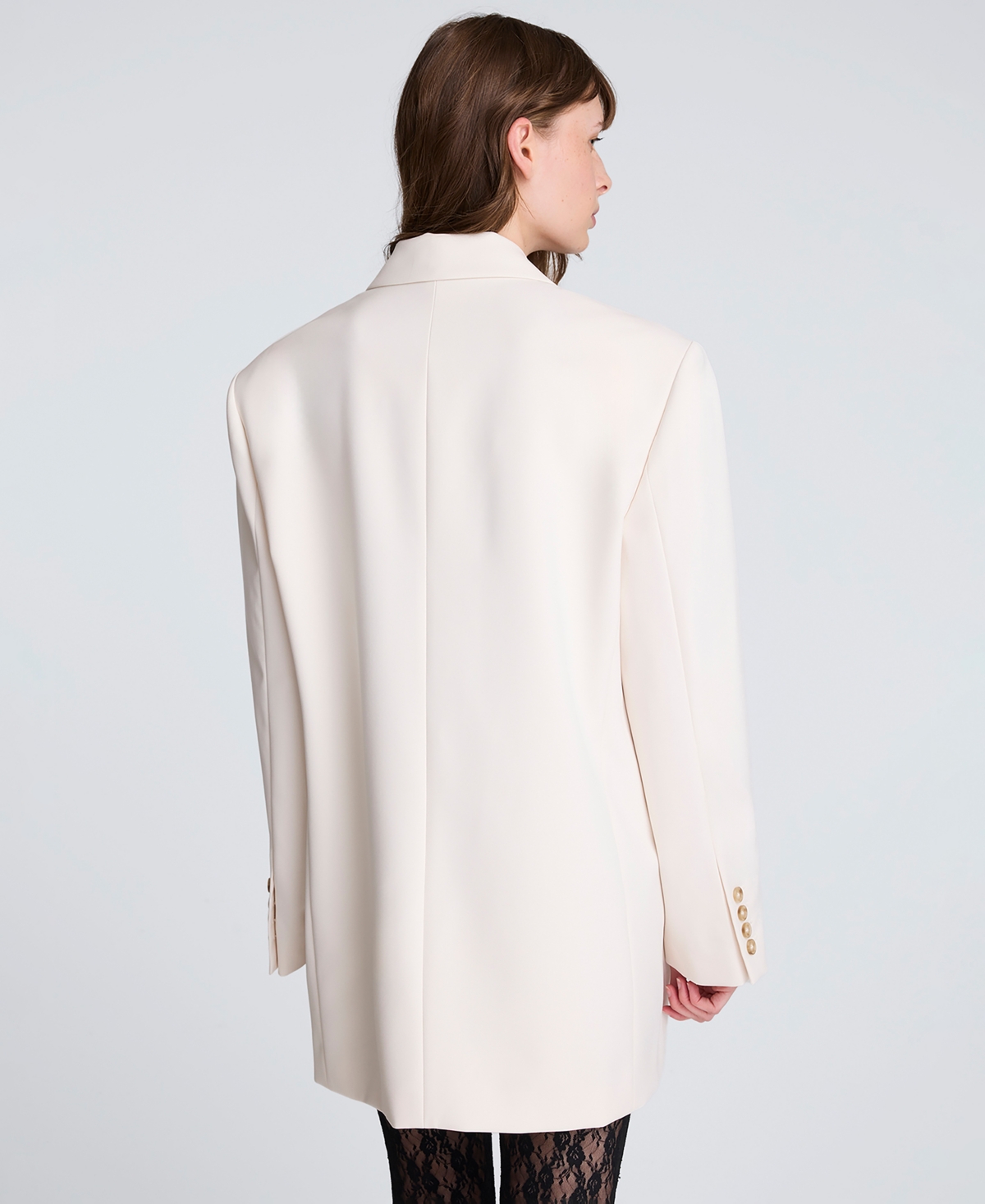 Kenneth Cole Women's Three-Button Boyfriend Jacket