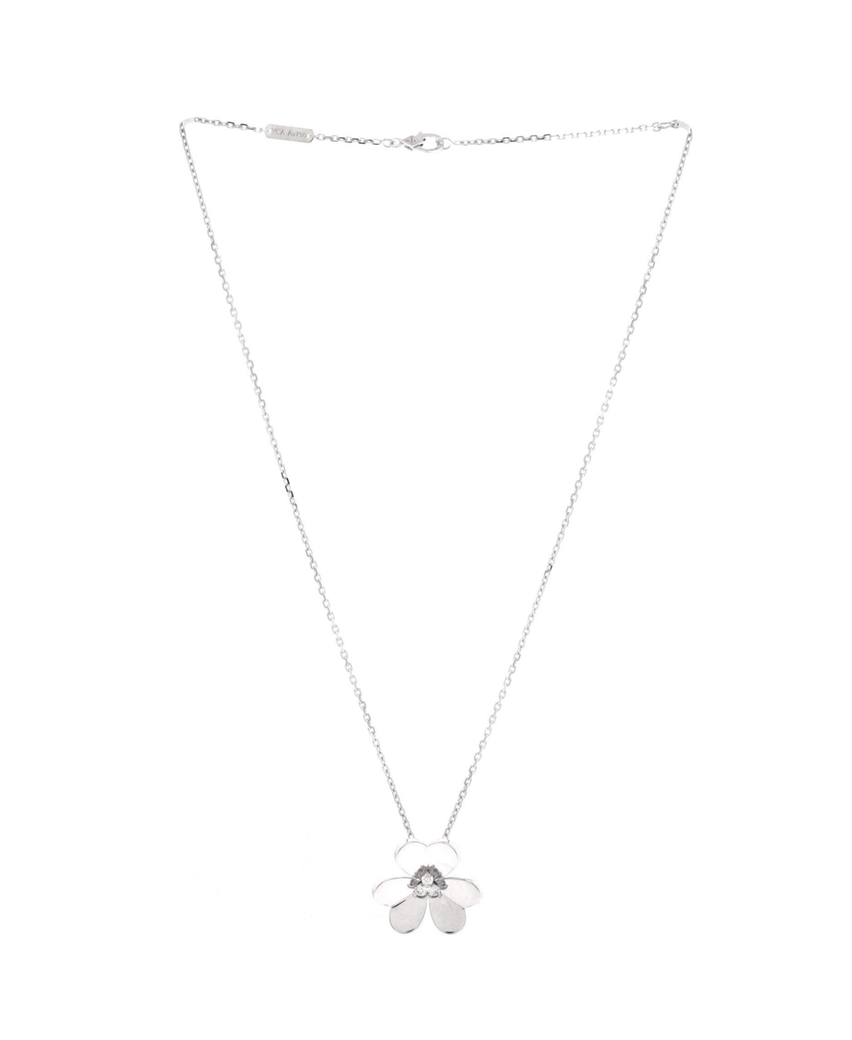 Pre-Owned Van Cleef & Arpels Frivole Pendant Necklace
