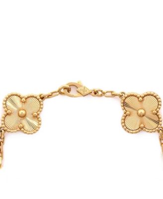 Vintage Alhambra 5 Motifs Bracelet