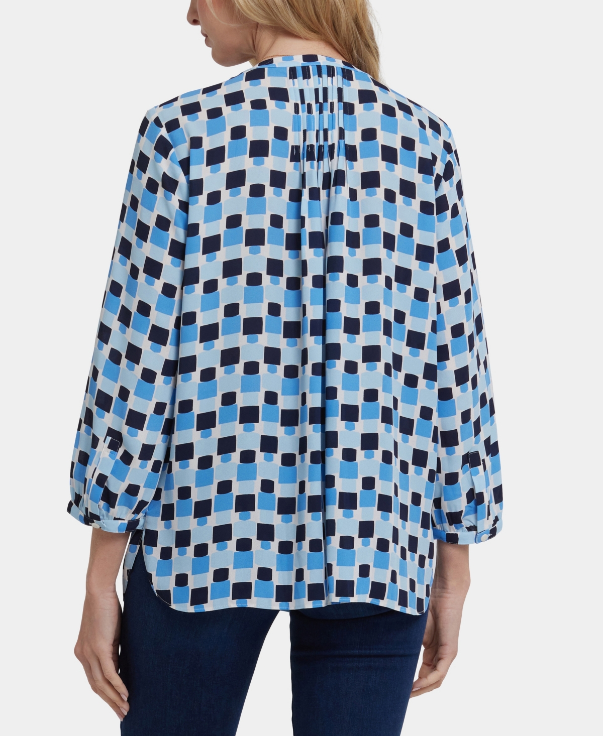 Nydj Women's Pintuck Blouse Top