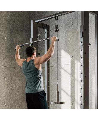 Weight Cable Pulley System for LAT Pull Down, Biceps Curl,